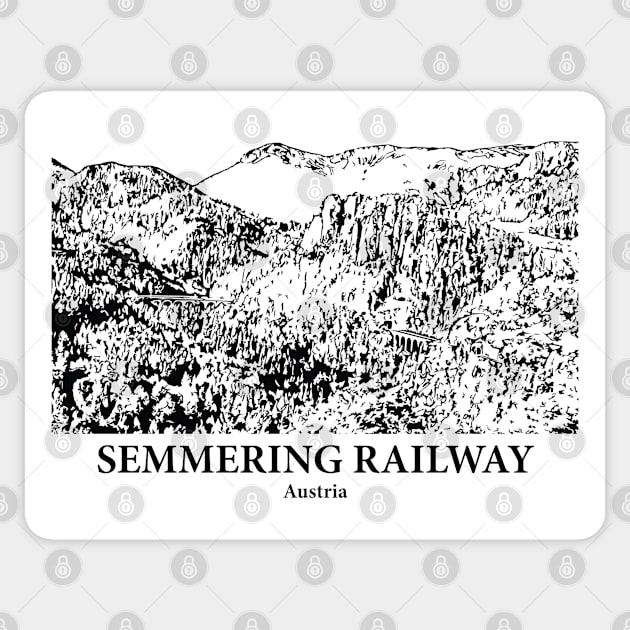 Semmering Railway  - Austria Sticker by Lakeric